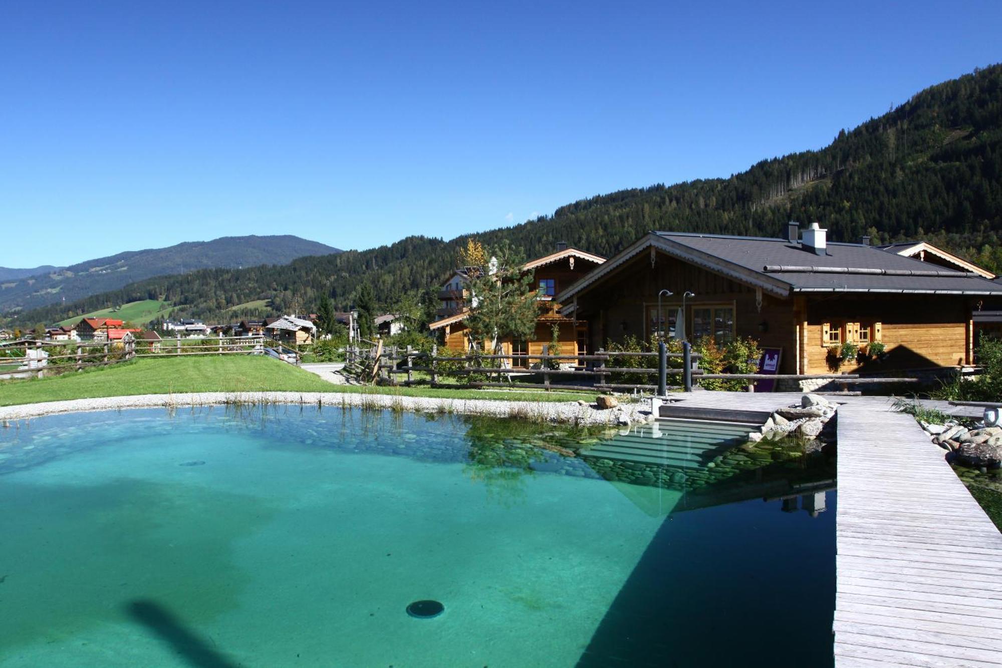 Hotel Almdorf Almlust Flachau Esterno foto