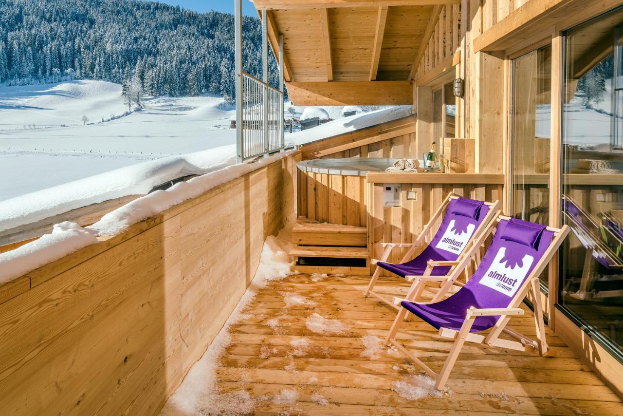 Hotel Almdorf Almlust Flachau Esterno foto
