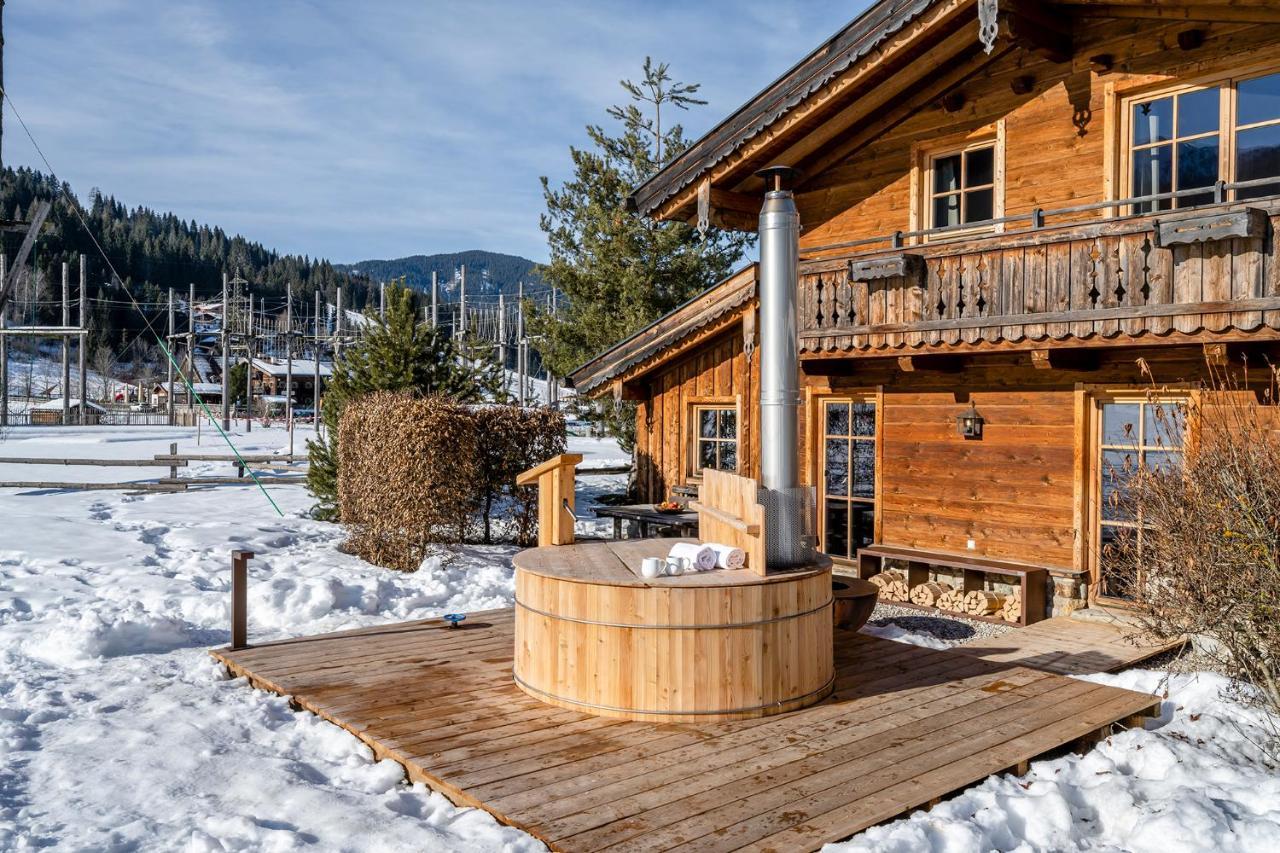 Hotel Almdorf Almlust Flachau Esterno foto